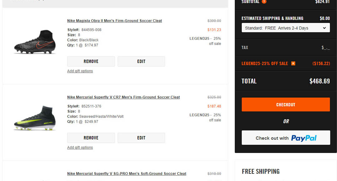 Nike sales sale clearance